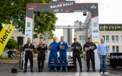 A Takács István -Takács István páros nyerte a Salgó Rally ORB3 értékelését